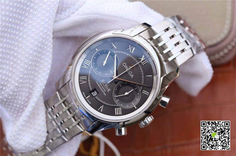 Omega De Ville Chronograph 431.10.42.51.01.001 OM Factory 1:1 Best Edition Replica Watch Swiss ETA9300